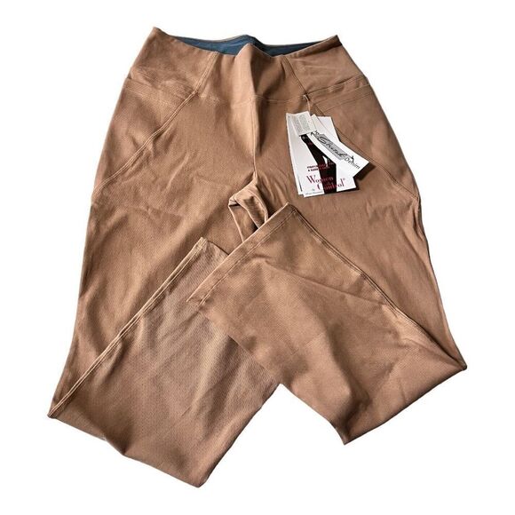 Women with Control Petite Prime Stretch Demin Petite Flair Pants - Picture 7 of 8